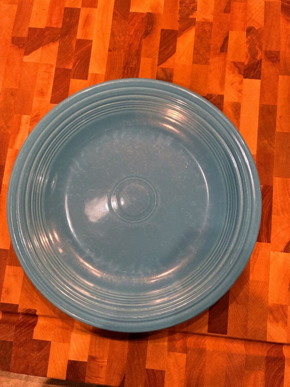 Peacock Blue Fiesta Dinner Plates - Pairs of 2